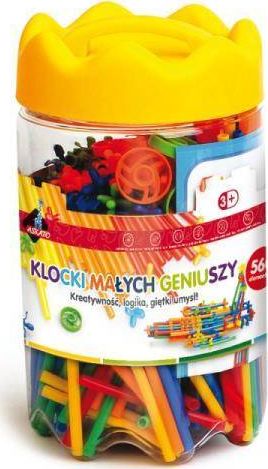 Askato Klocki Małych Geniuszy - Słomki 560 el