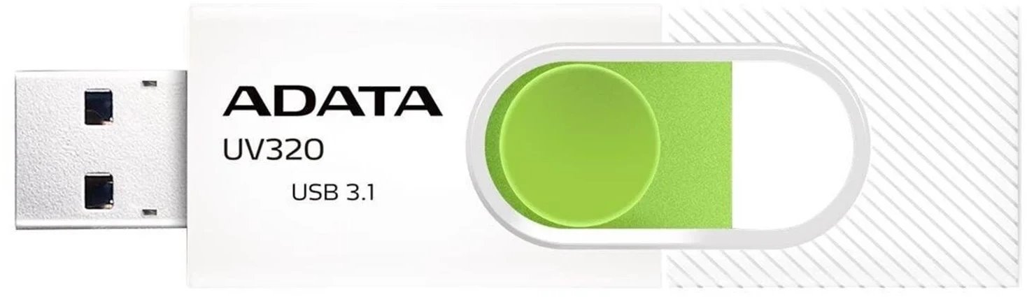 Pendrive ADATA UV320, 64 GB (AUV320-64G-RWHGN)