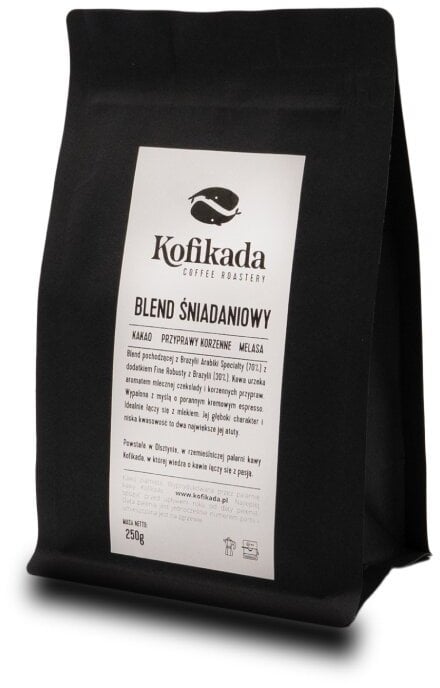 Kawa ziarnista Kofikada Kawa ziarnista Blend Śniadaniowy 250g