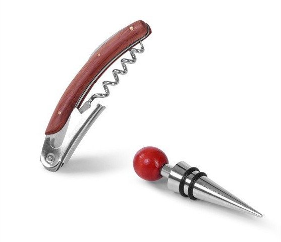 Zestaw akcesoriów winiarskich Fissman 2el korkociąg zatyczka