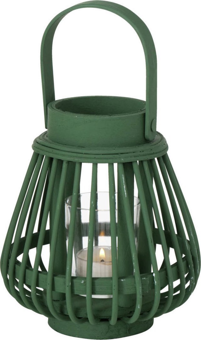 Boltze Bambusowy lampion Ilvie,16 cm, tealight