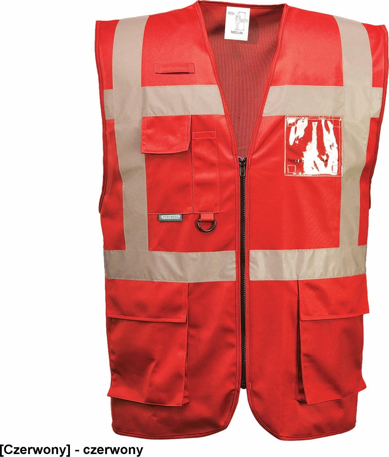 Portwest F476 - Kamizelka Iona Executive - czerwony M