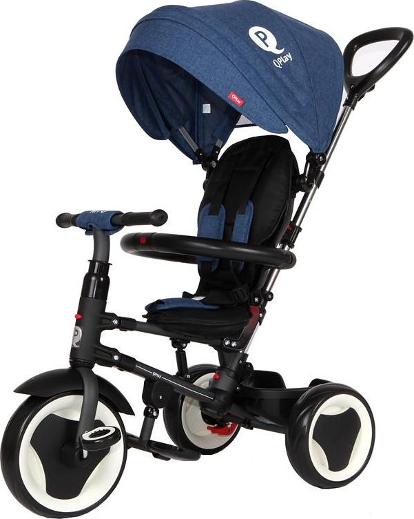 Sun Baby Rowerek trójkołowy Qplay Rito - niebieski