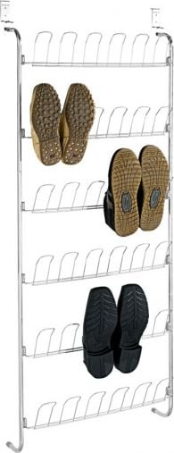 Wenko półka drzwiowa na buty 151 cm stal srebrna