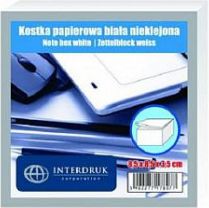 Interdruk Kostka biała nieklejona