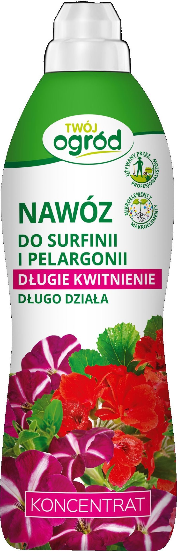Twój Ogród Nawóz płynny do pelargonii i surfinii 900ml