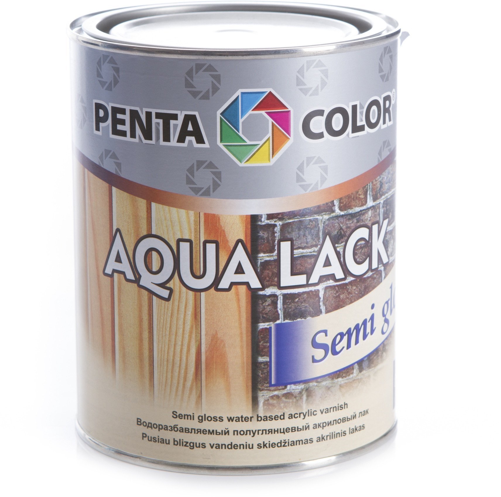 ACRYLIC LAQUER AQUA LACK SEMI GLOSS 0,9L