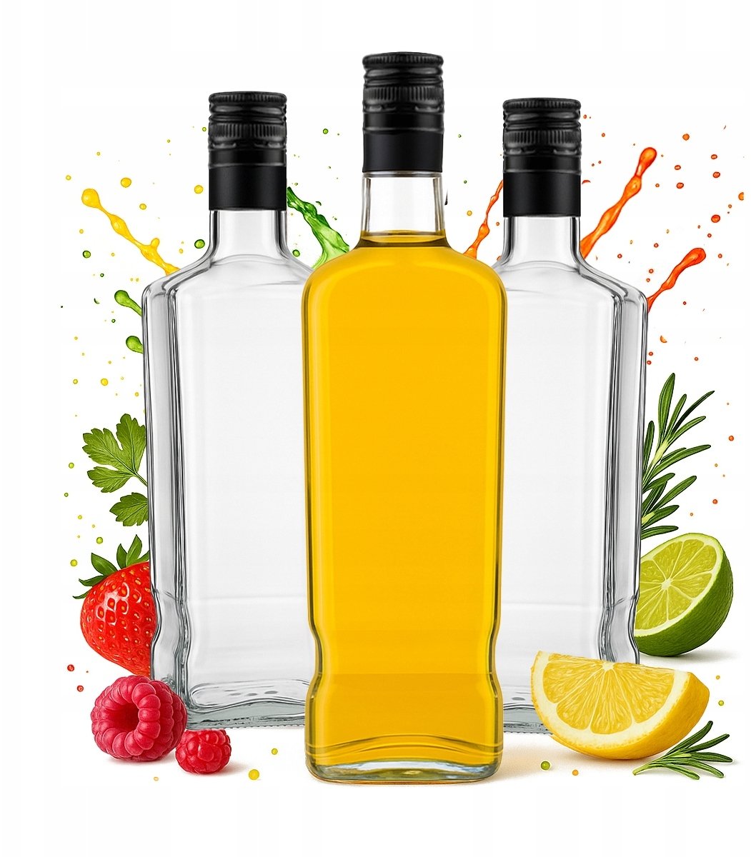 25x Butelka JACK WALKER 1000ml + ZAKRĘTKA na BIMBER WHISKY RUM Butelki 1L