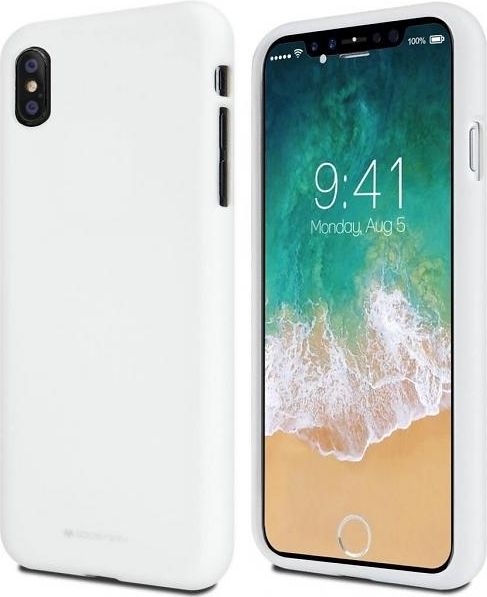 Mercury Mercury Soft iPhone Xs Max biały/white