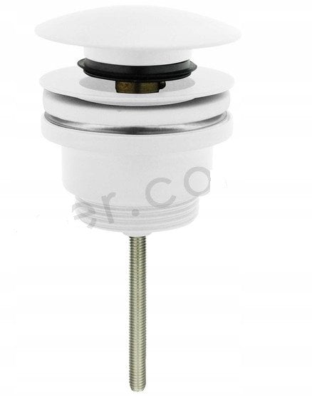 Instadrain korek klik-klak do umywalki z przelewem i bez przelewu, biały 2473