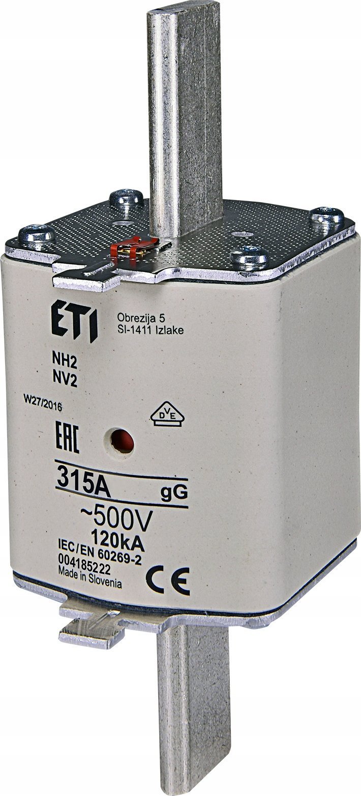 Eti-Polam Wkładka bezpiecznikowa NH2 gG 315A/500V 004185222