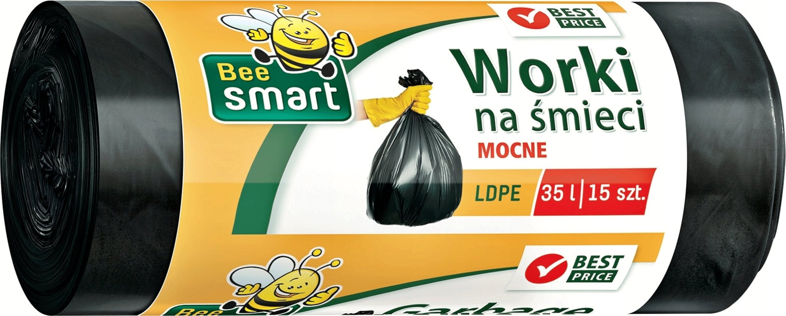 Osram Worki Na Smieci MOCNE Bee Smart 35L 15 szt PACLAN
