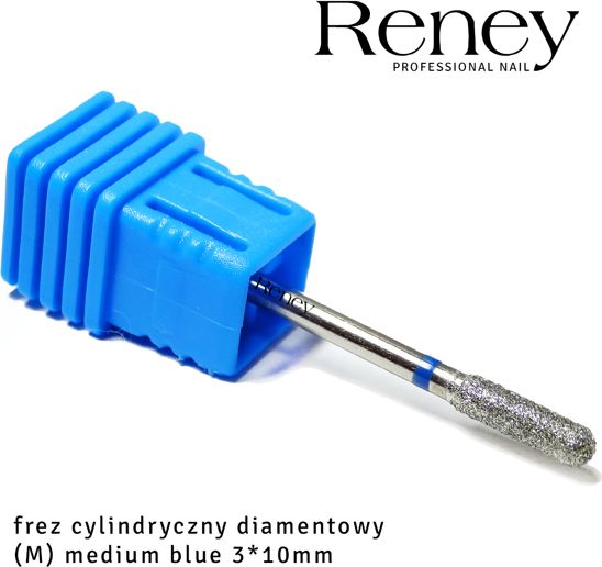 Reney Cosmetics Reney Frez cylindryczny diamentowy niebieski FDR-C0D-M uniwersalny