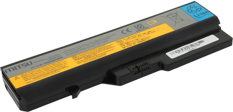 Bateria Mitsu do Lenovo IdeaPad G460, G560, 4400 mAh, 10.8V (BC/LE-G560)