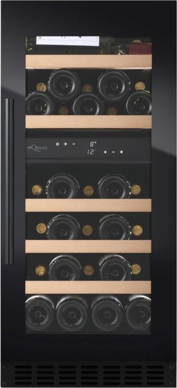 Chłodziarka do wina mQuve mQuvee WCD40FGB-800 Winiarka 40cm wys 88cm WineCave 800 40D