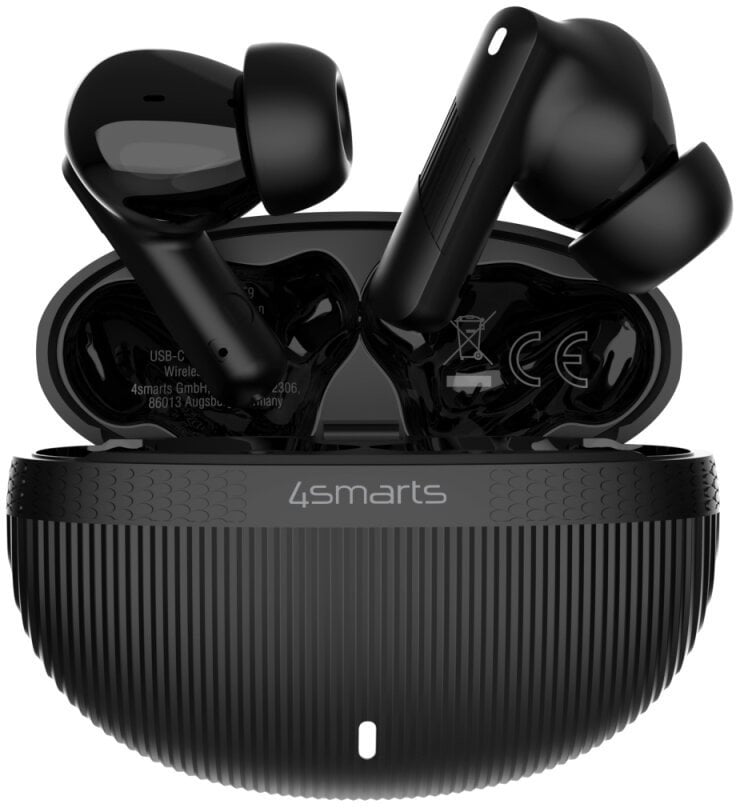 4smarts SkyBuds Pro ANC Zestaw słuchawkowy True Wireless Stereo (TWS) Douszny Połączenia/Muzyka/Sport/Codzienność Bluetooth Czarny