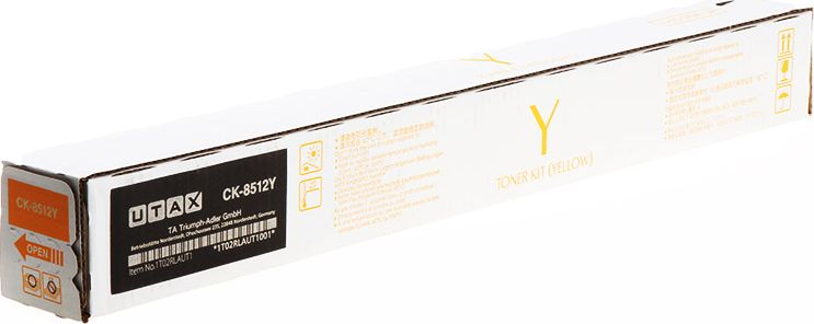 Toner Utax CK-8512 Yellow Oryginał (1T02RLAUT0)