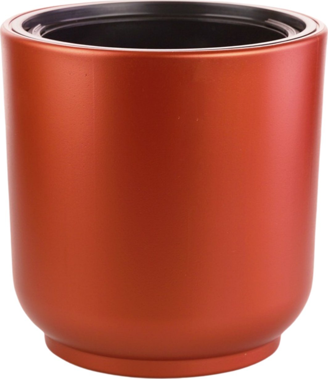 Form-Plastic Doniczka okrągła Satina 30 z wkładem Donica + wkład