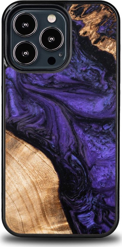BeWood Etui Bewood Unique na iPhone 13 Pro - Violet