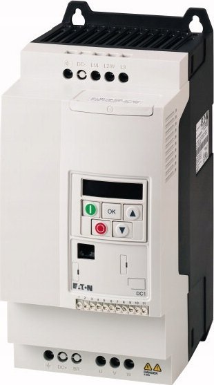 Eaton Przemiennik częstotliwości 5,5kW Uwe=3x400V Uwy=3x400/14A IP20 DC1-34014FB-A20CE1 185758
