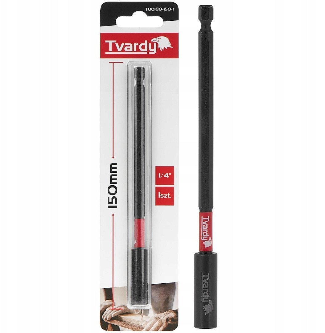 Uchwyt udarowy magnetyczny do bitów 1/4" 150mm (1/10/50/200)