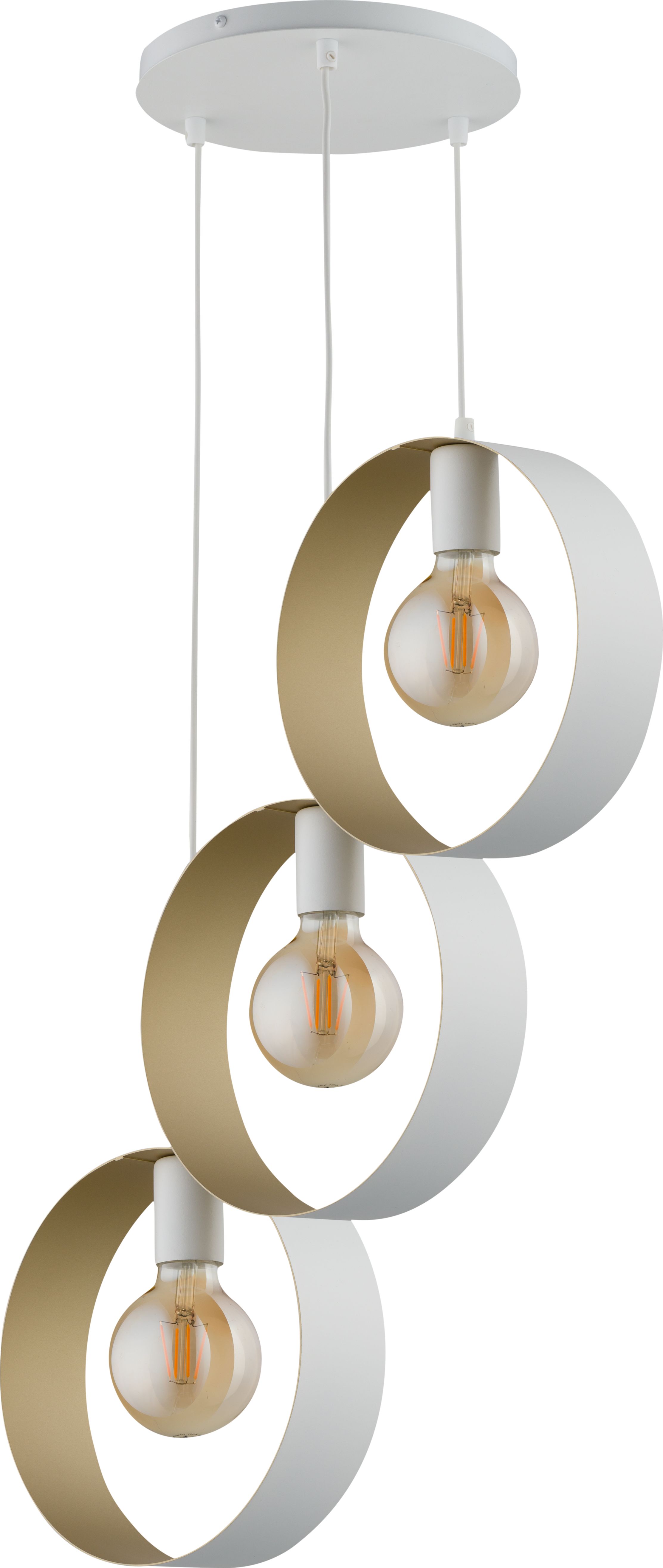 Lampa wisząca Sigma Nowoczesna lampa wisząca LED Ready biała Sigma HAPPY 32291