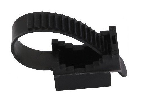 Uchwyt paskowy czarny UV UP-30