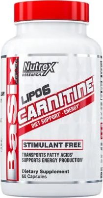 Nutrex Nutrex - L-karnityna Lipo-6, 60 kapsułek