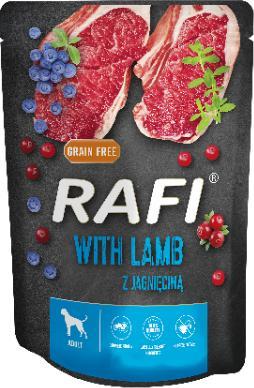 Dolina Noteci Dolina Noteci Rafi jagnięcina,borówka,żurawina 300g