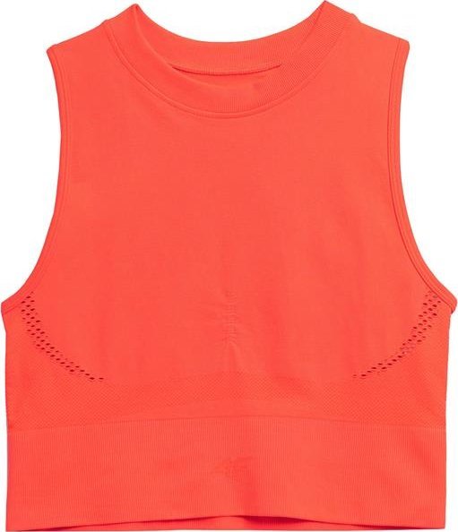 4f Koszulka damska 4FFNK F154 czerwony neon 4FSS23TFTSF154 62N M-L