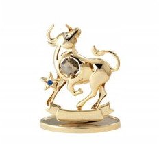 Byk - Figurka pozłacana