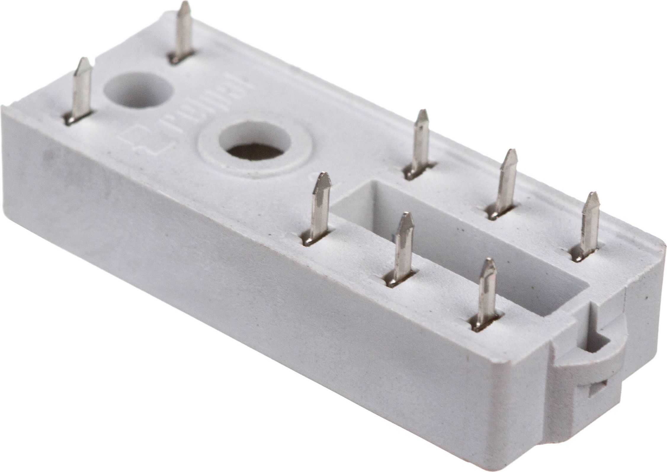 Relpol Gniazdo przekaźnika RM84, RM85, RM87L, RM87P do obwodu drukowanego PW80 (592066)