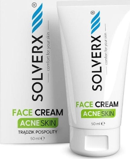 Solverx SOLVERX Acne Skin Krem do twarzy przeciwtrądzikowy 50ml