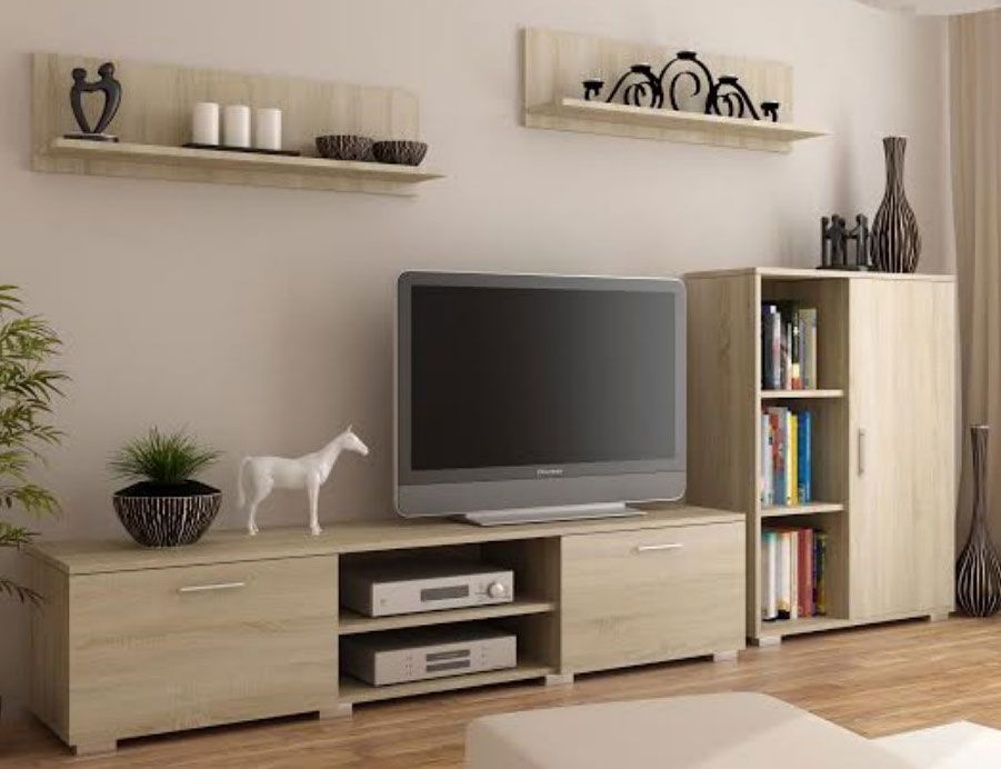 Elior Zestaw mebli Pixelo 6X - dąb sonoma