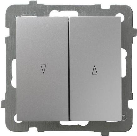 Ospel Łącznik żaluzjowy AS srebrny (ŁP-7G/m/18)