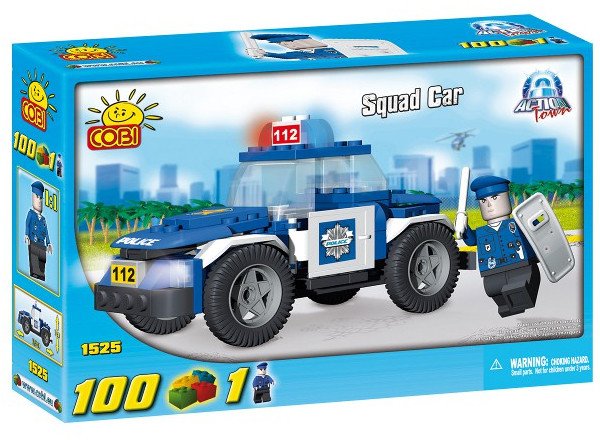COBI CITY; POJAZD POLICYJNY 100 KL.