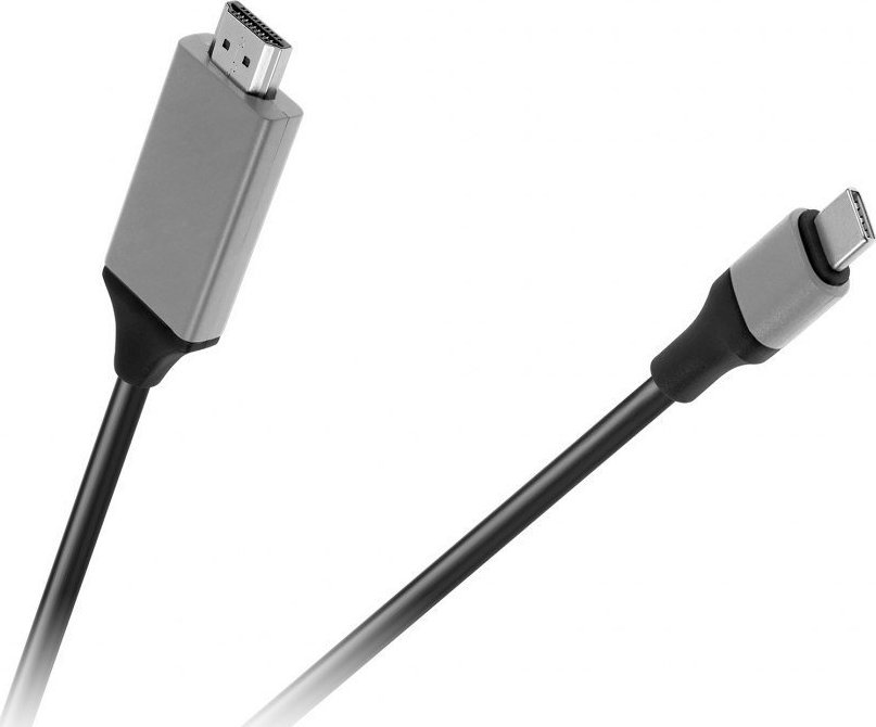 Kabel USB Strado USB-C - HDMI 2 m Czarny (KOM0934)