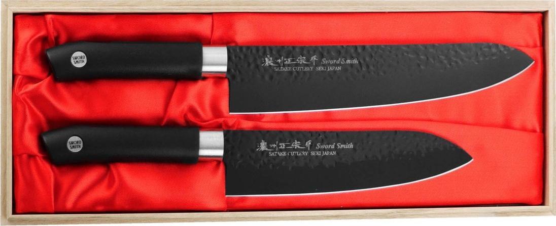 Satake Satake Swordsmith Black Zest. Szefa+Santoku