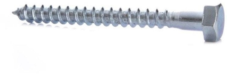 CHIPBOARD SCREW DIN571 10.0X200 WHIT ZN