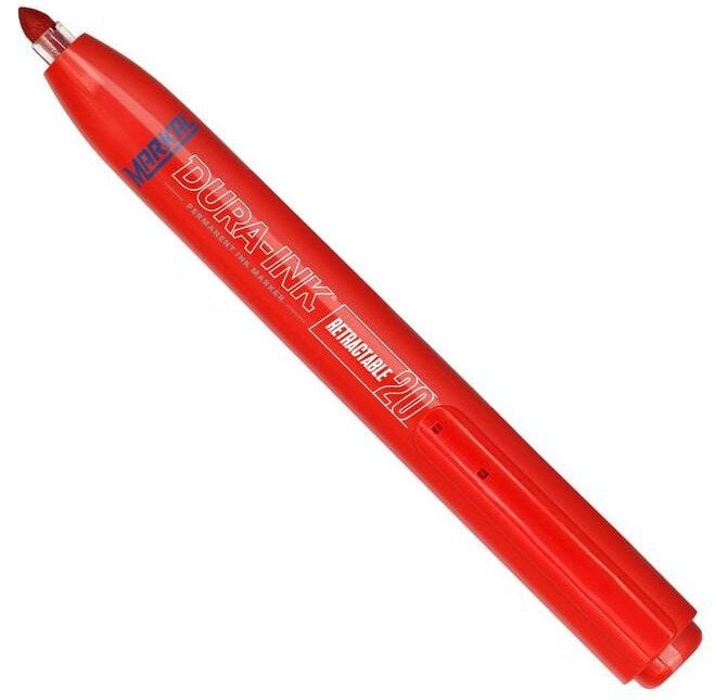 INK MARKER MARKAL 20 RED 1.5MM