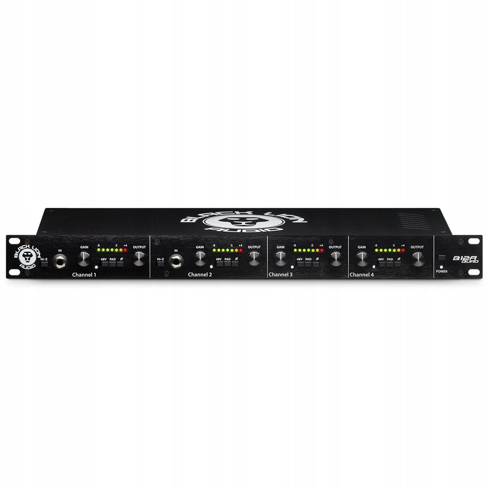Black Lion B12A Quad - 4-kanałowy preamp mikrofonowy