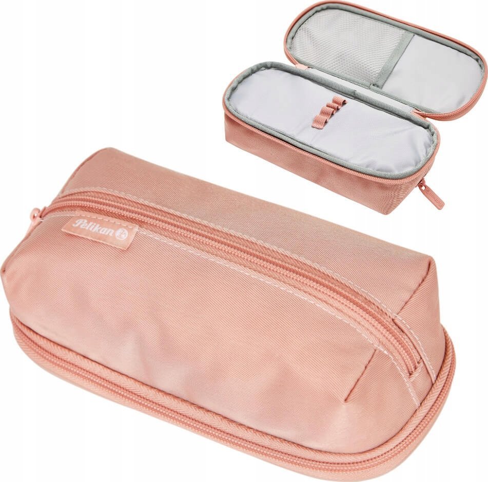 Piórnik Pelikan Pelikan Quattro Twill Miękki piórnik Diagonal Różowy