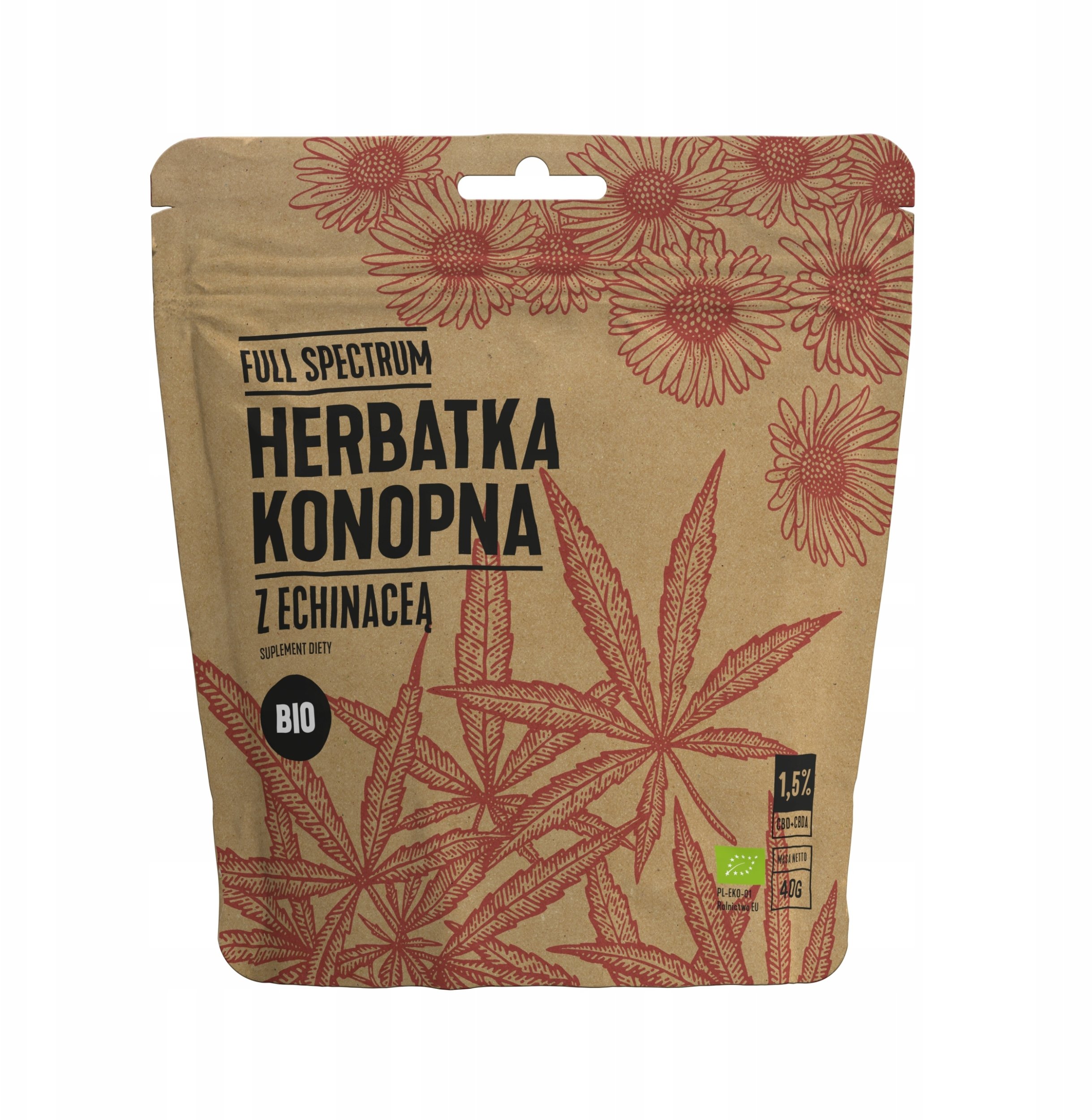 FULL SPECTRUM_Herbatka konopna z Echinaceą 40g