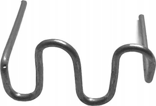 Dedra Zszywki do plastiku typ RS28, 0.8mm, duża fala,100szt