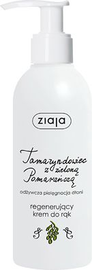 Ziaja Regenerujący krem do rąk tamaryndowiec z zieloną pomarańczą 200ml