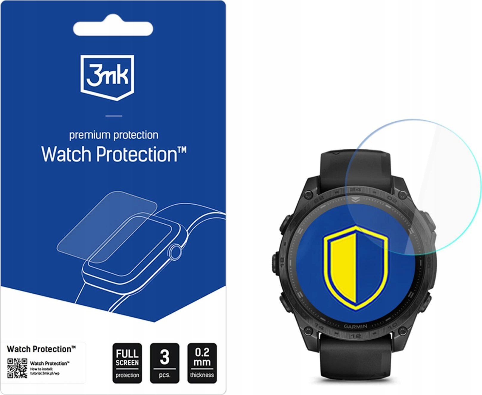 3mk Watch Protection FlexibleGlass pro Garmin Tactix 8 47mm