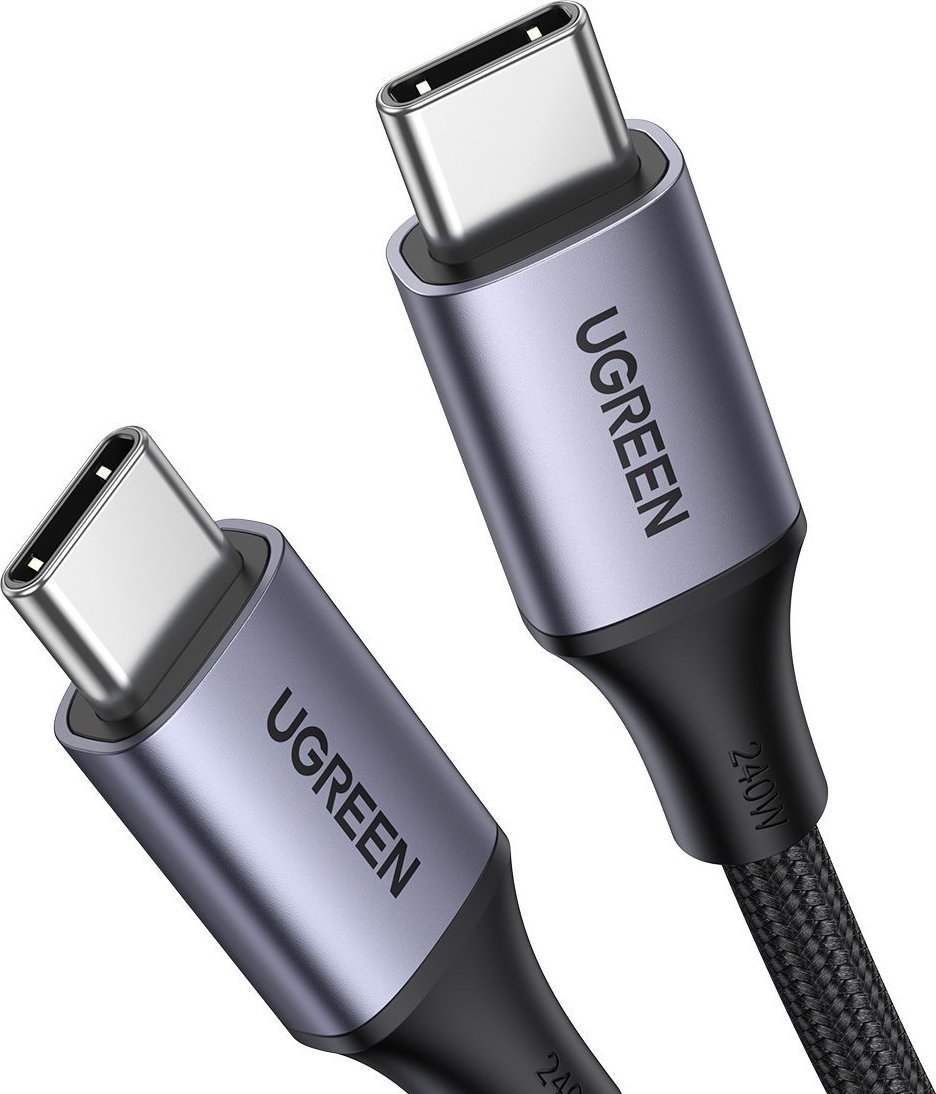 Kabel USB Ugreen USB-C - USB-C 2 m Szary (90440)