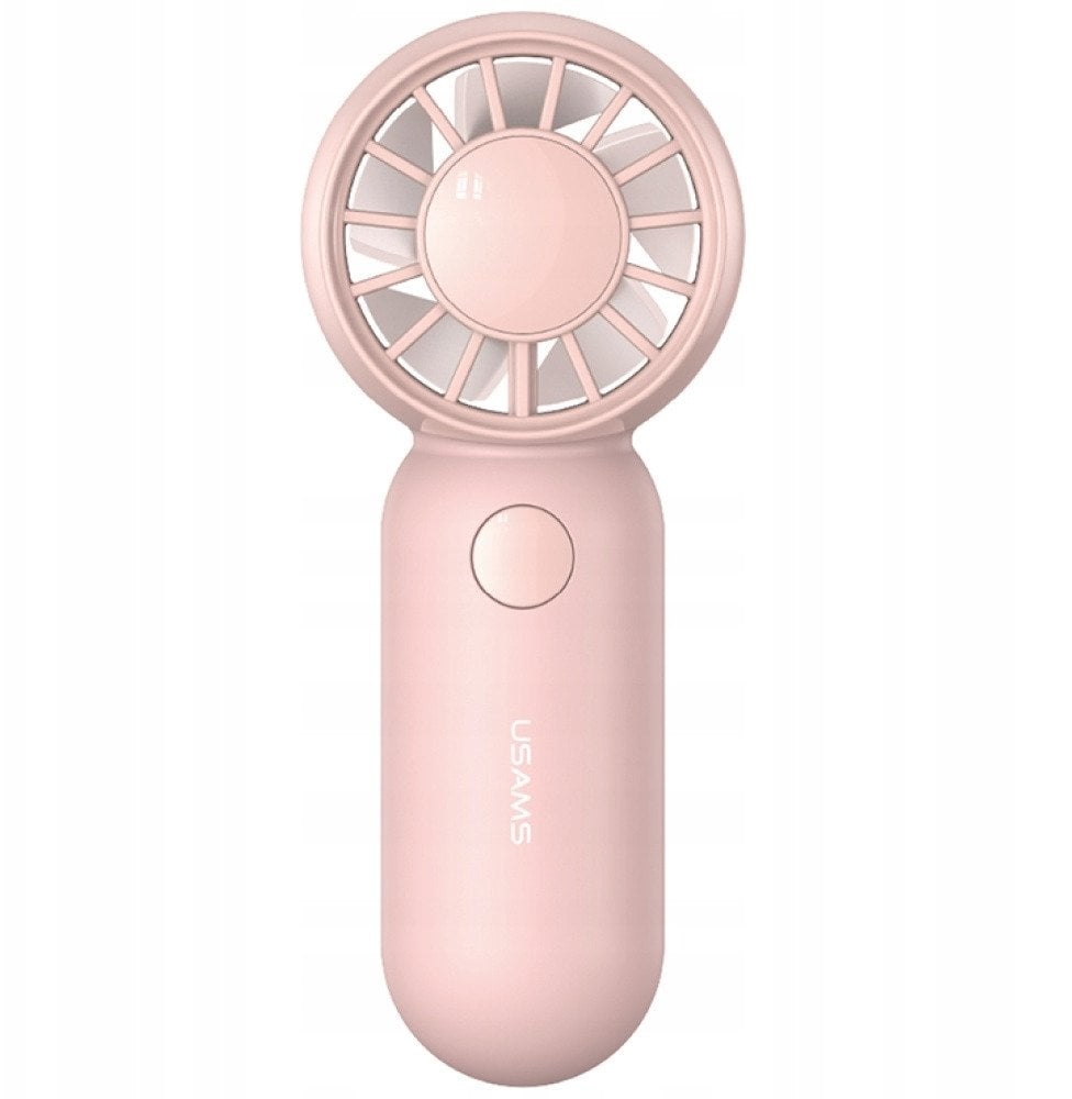 Wiatrak ręczny USAMS Mini Pocket ZB354 różowy