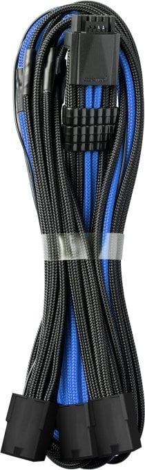 CableMod PRO ModMesh 12VHPWR to 3x PCI-e Cable - 45cm, black/blue