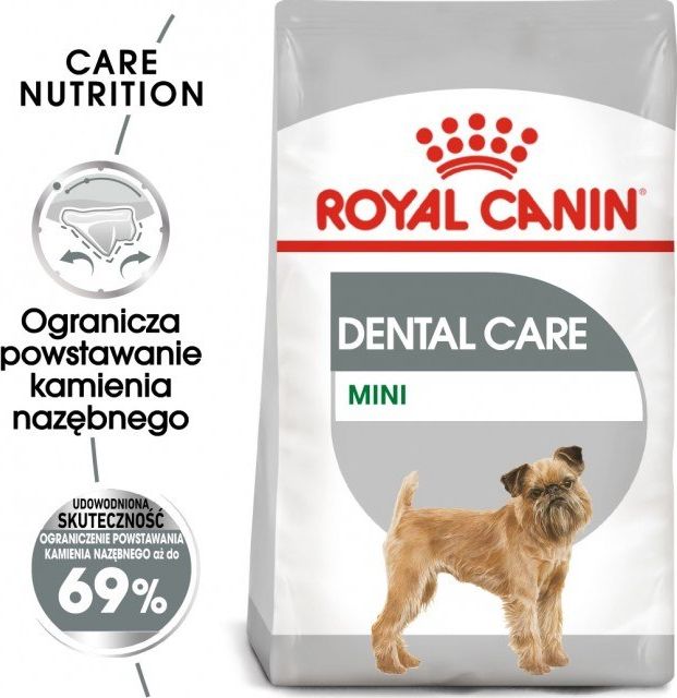 Royal Canin Royal Canin Mini Dental Care karma sucha dla psów dorosłych ras małych do 10 kg higiena zębów 3kg